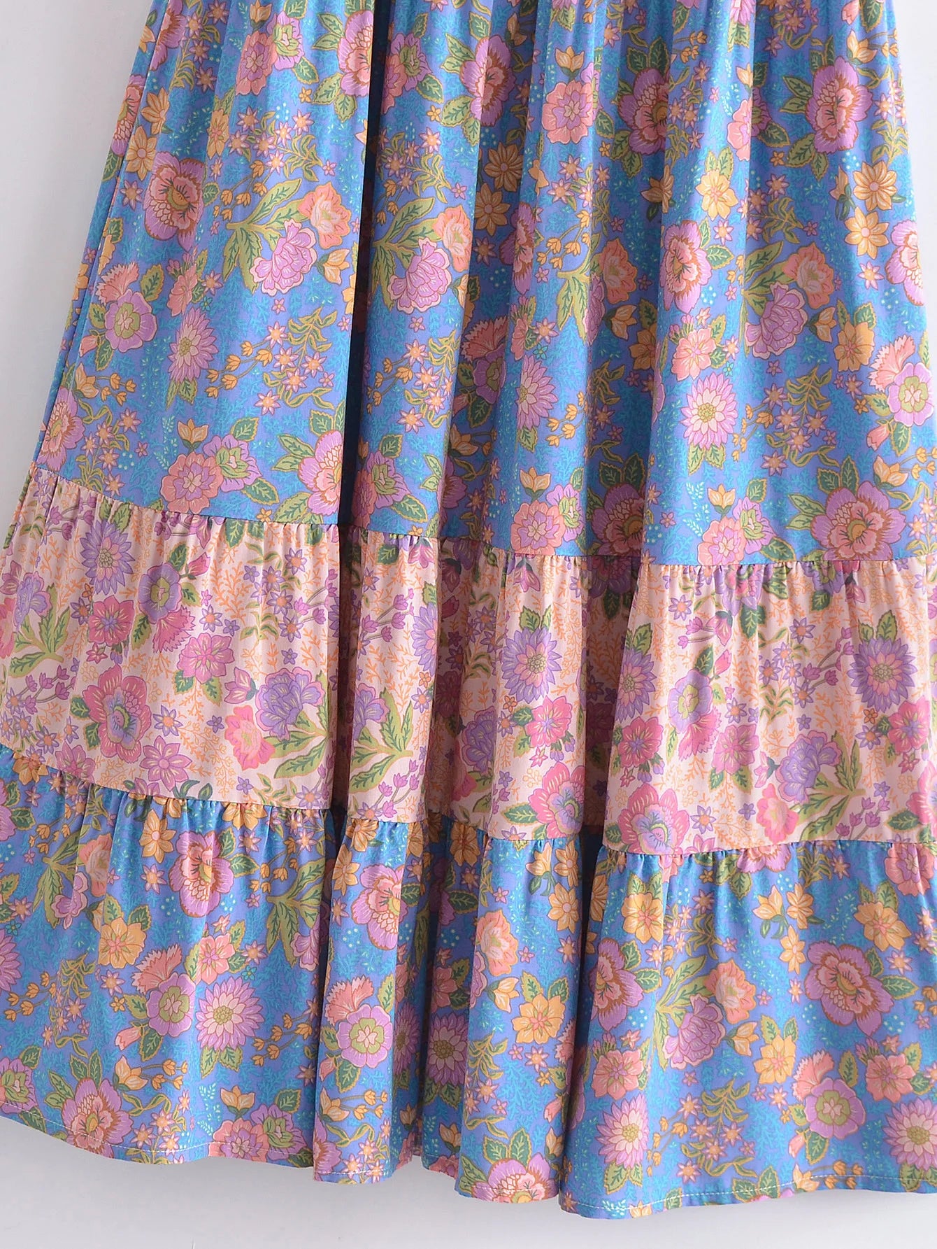 Fifis langes Boho-Kleid