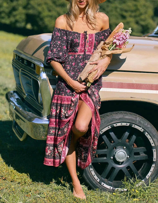 Layla's Sabrina boho dress