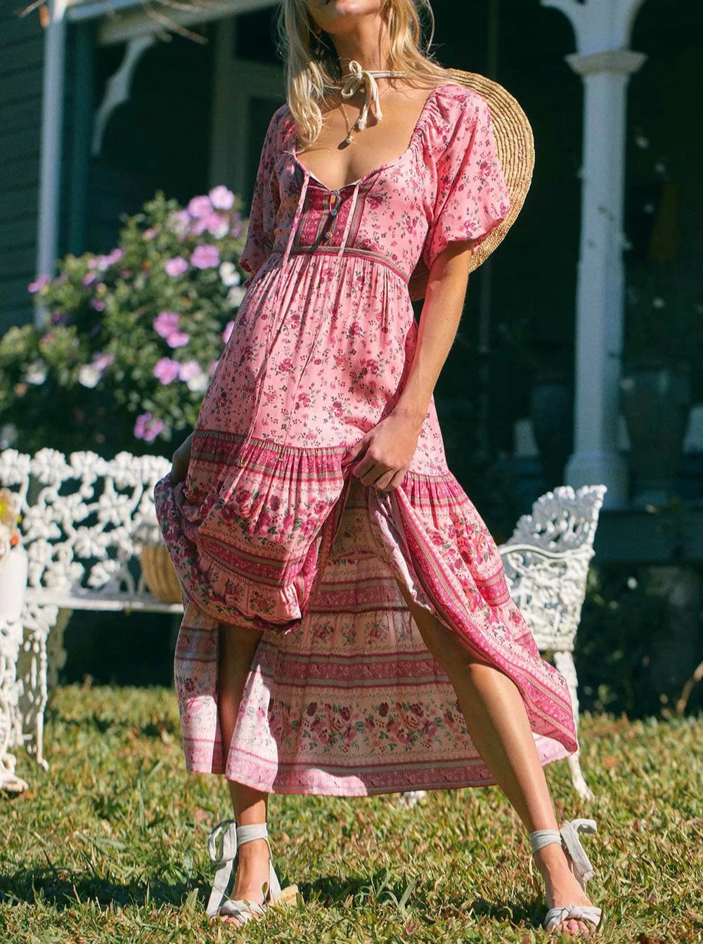 Layla's Sabrina boho dress