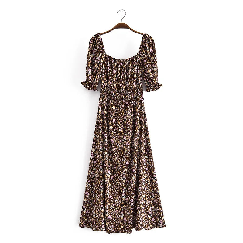 Shierly's Sabrina casual long boho dress