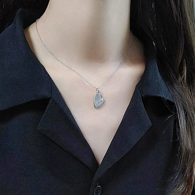 Silvey's Silver, Choker, Stylish, Trendy, Triangle Golden, Fine Jewelry Necklace