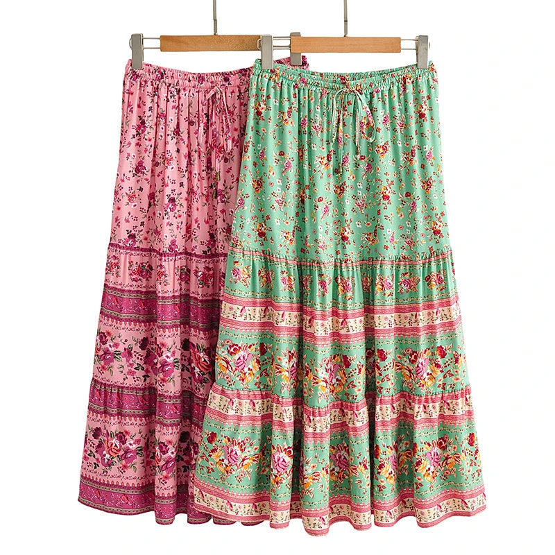 Emily's Boho casual midi/long skirt