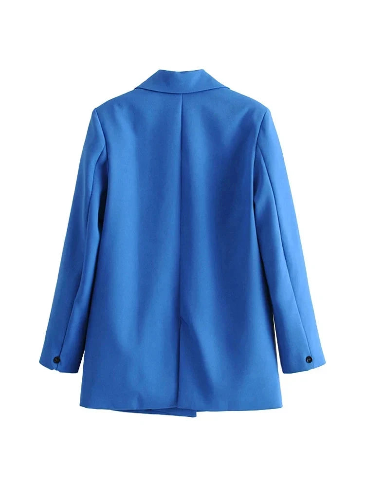 Lara's Long sleeve Classic Buttoned Office Blazer