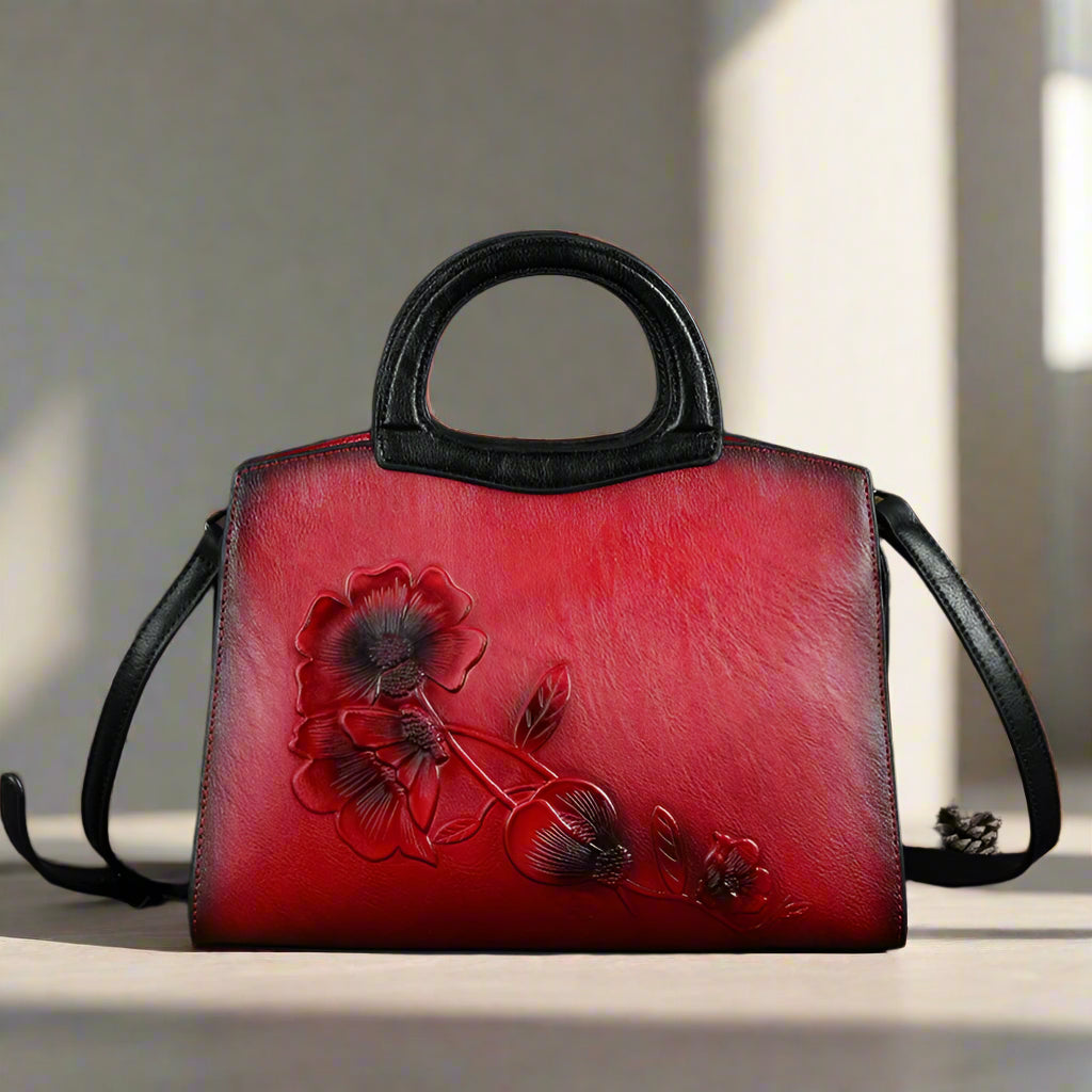 Didi's Retro, Vintage, Genuine Leather, Trendy, Stylish, Handmade, Shoulder Bag