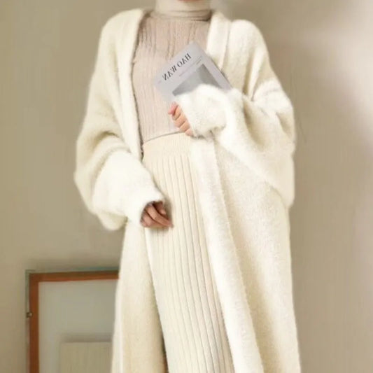 Lina's Cashmere Long Cardigan