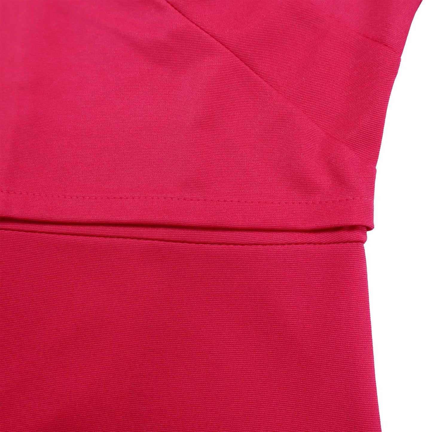 Nancy's Office style, Trendy, Stylish, Asymmetric Half Sleeves, Multicolor, Pencil Dress