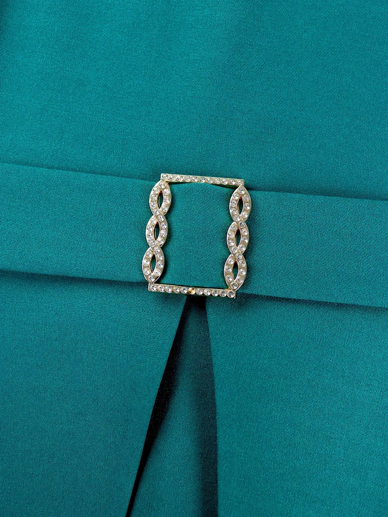 Dina's Blue Green, H-Line, Stylish, Trendy, Office Style, Plus Sizes, Midi, Knee Dress