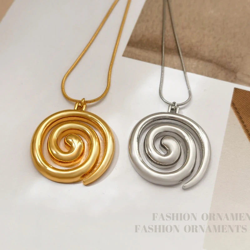 Rima's Spiral Necklace