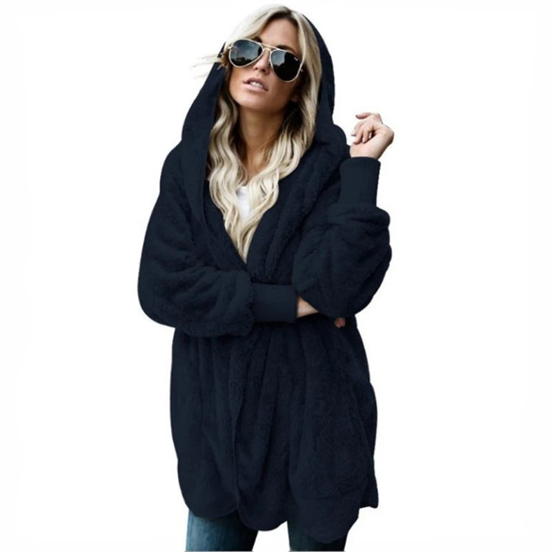 Daniela's Plush Winter Casual Coat