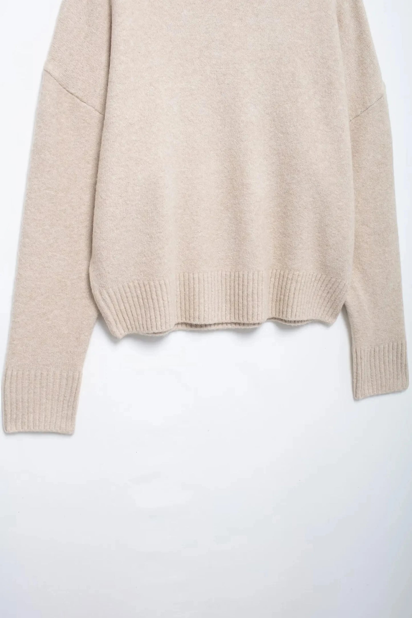 Jane's Casual, Knitted, Pullover, Round Neck, Loose, Over Size, Trendy, Stylish Sweater