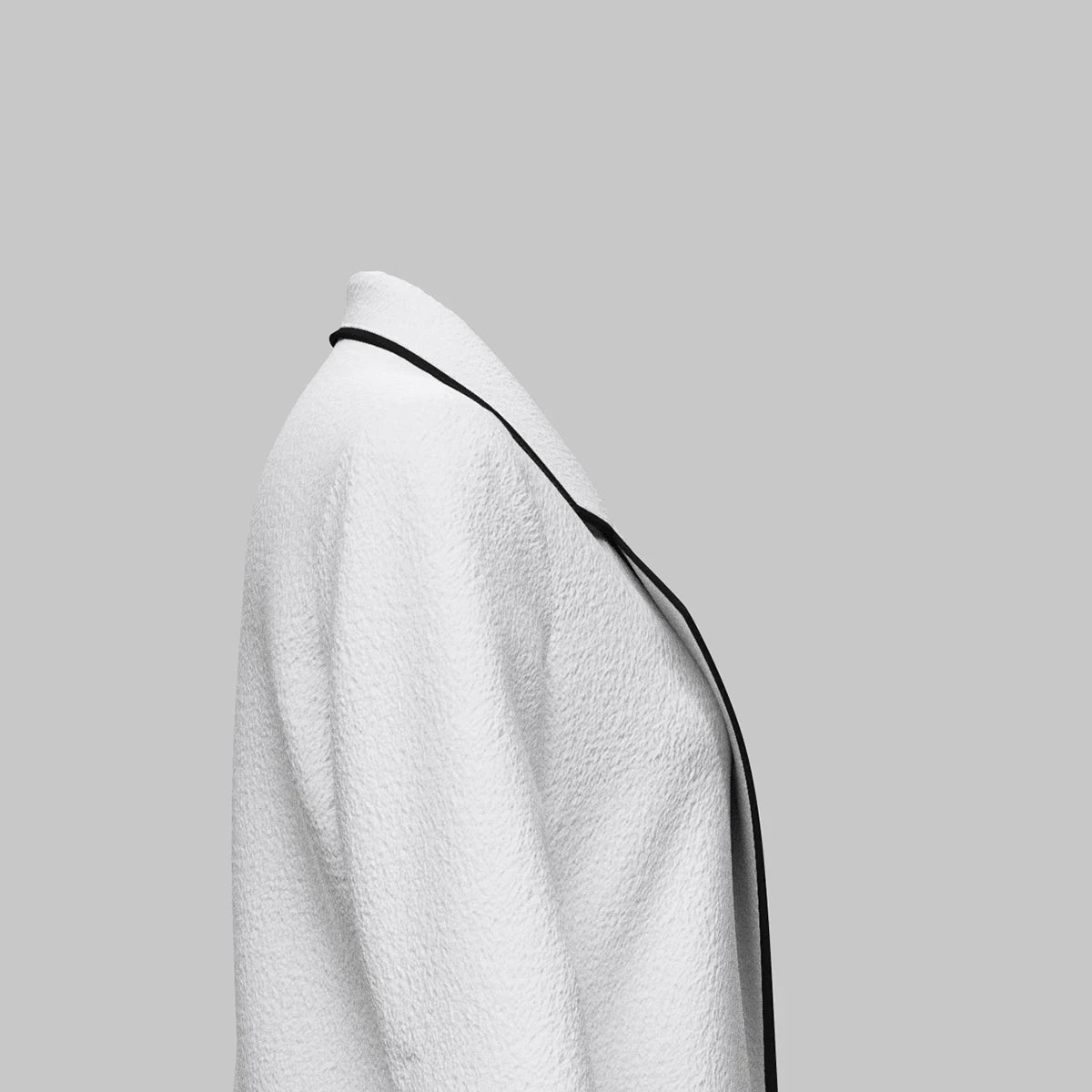 Mayan's Autumn/Winter, Elegant, Trendy, Stylish, Long, Single Breasted, Long sleeves, White coat