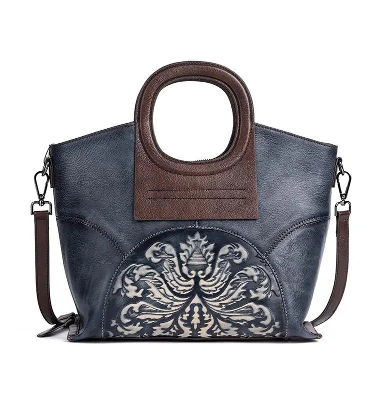 Vienna's Retro, Vintage, Genuine Leather, Trendy, Stylish, Handmade, Shoulder Bag