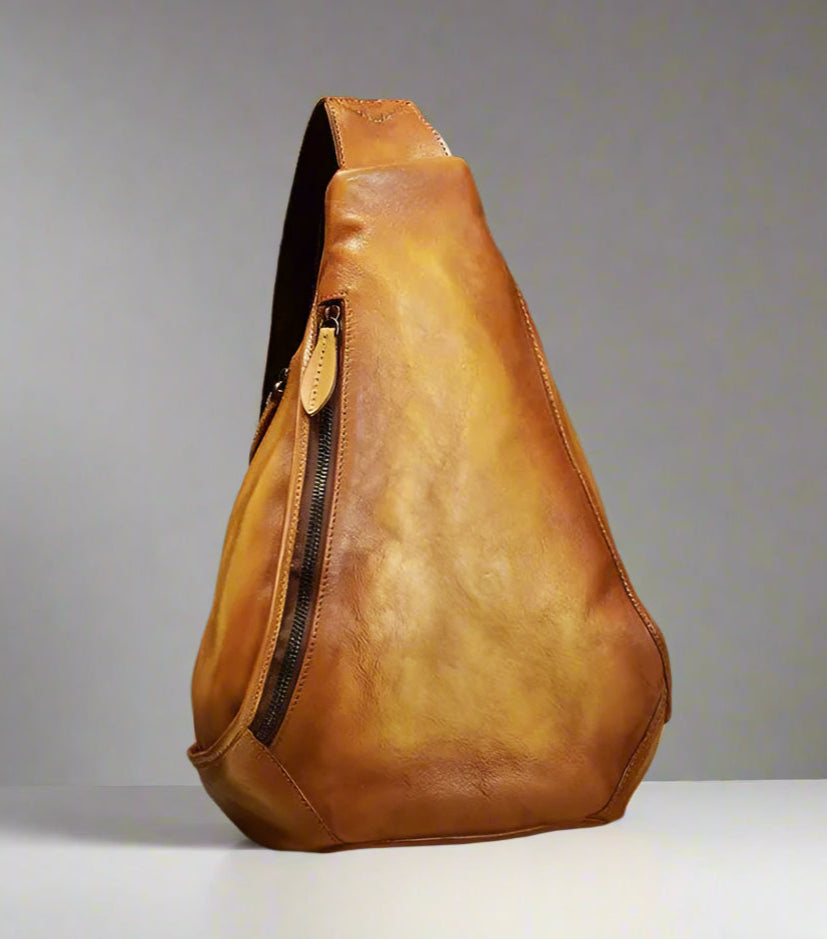 Noha's Retro, Vintage, Genuine Leather, Trendy, Stylish, Handmade, Shoulder Bag
