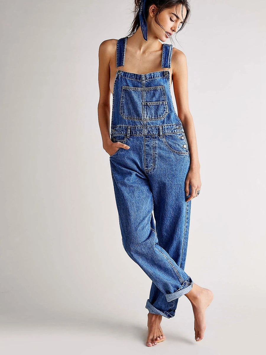 Bibi's Overall Denim Jumpsuit