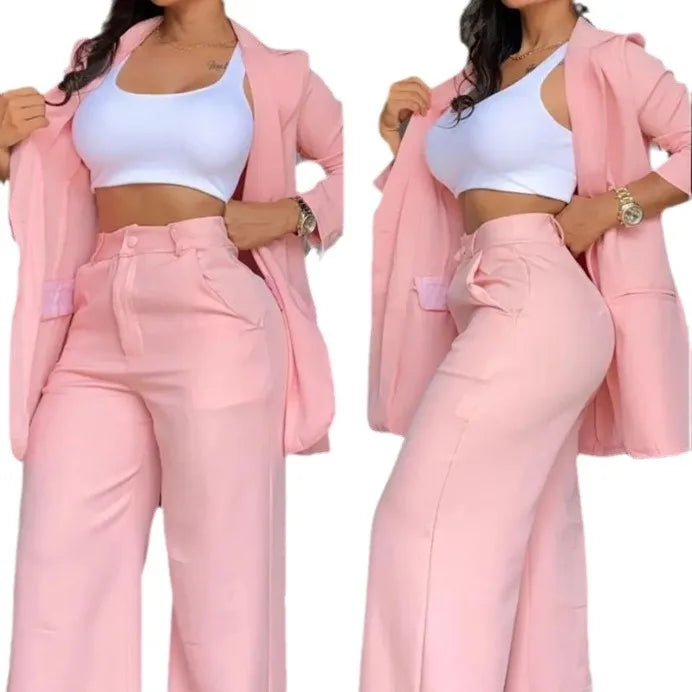 Huda's Casual Suit