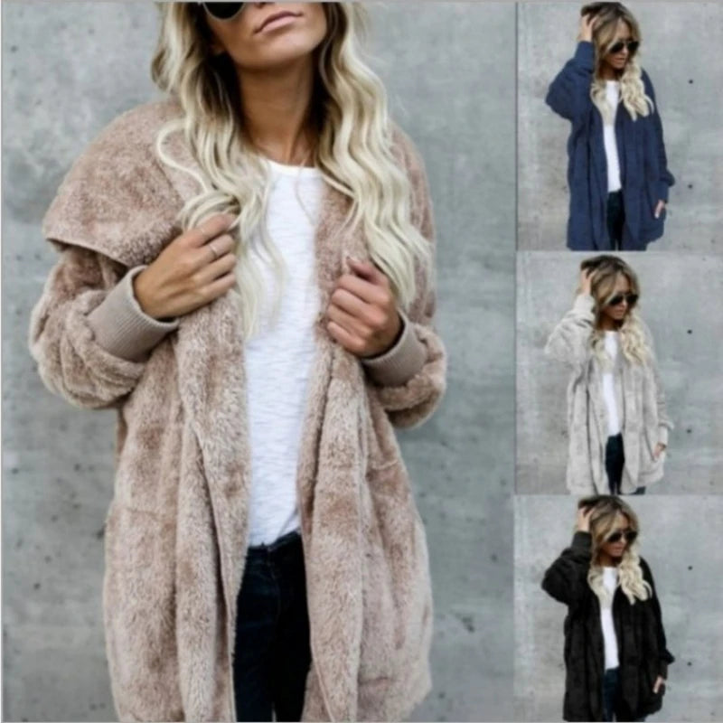 Daniela's Plush Winter Casual Coat