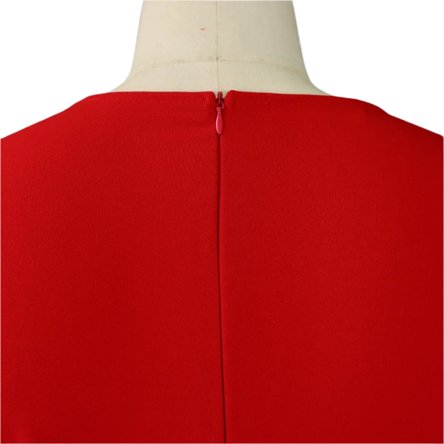 Liz's Plus size, stylish, trendy, Pleated, Temperament, V-Neck, Midi, Office Dress