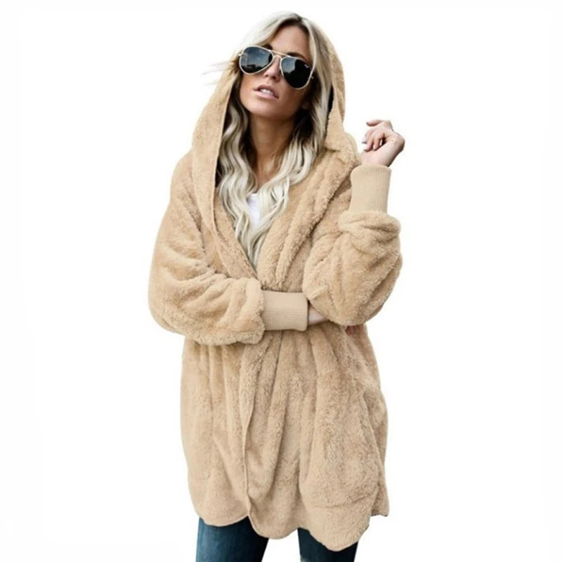 Daniela's Plush Winter Casual Coat