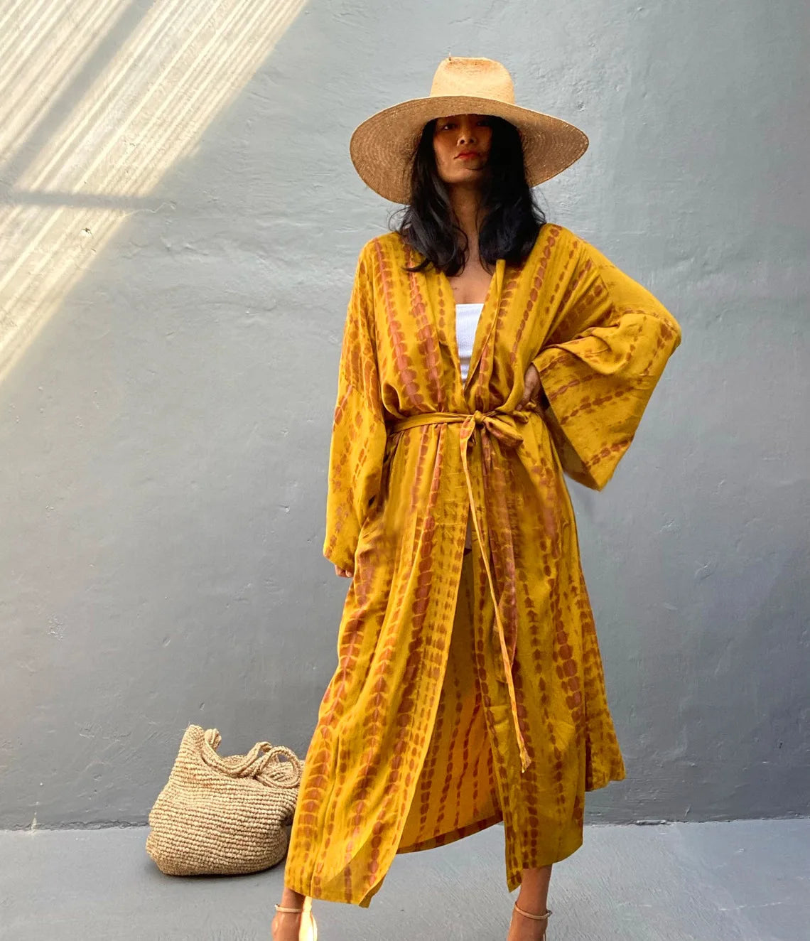 Sarah's beach long coverup robe