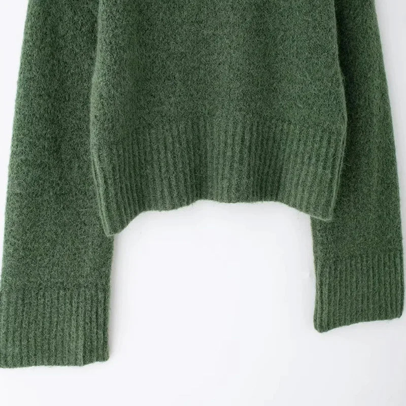 Karen's Pullover Sweater, Turtleneck, Knitted, Winter, Trendy, Stylish, Long sleeves Jumper