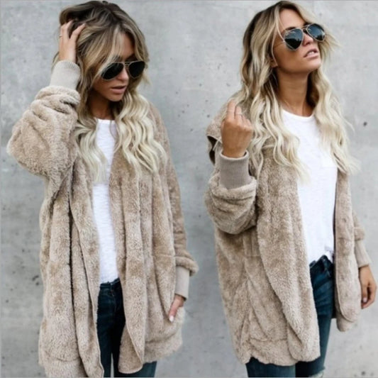 Daniela's Plush Winter Casual Coat