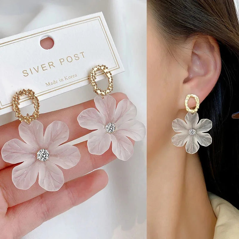 Jenifer's Flower shape, Stud, Stylish,  Earrings