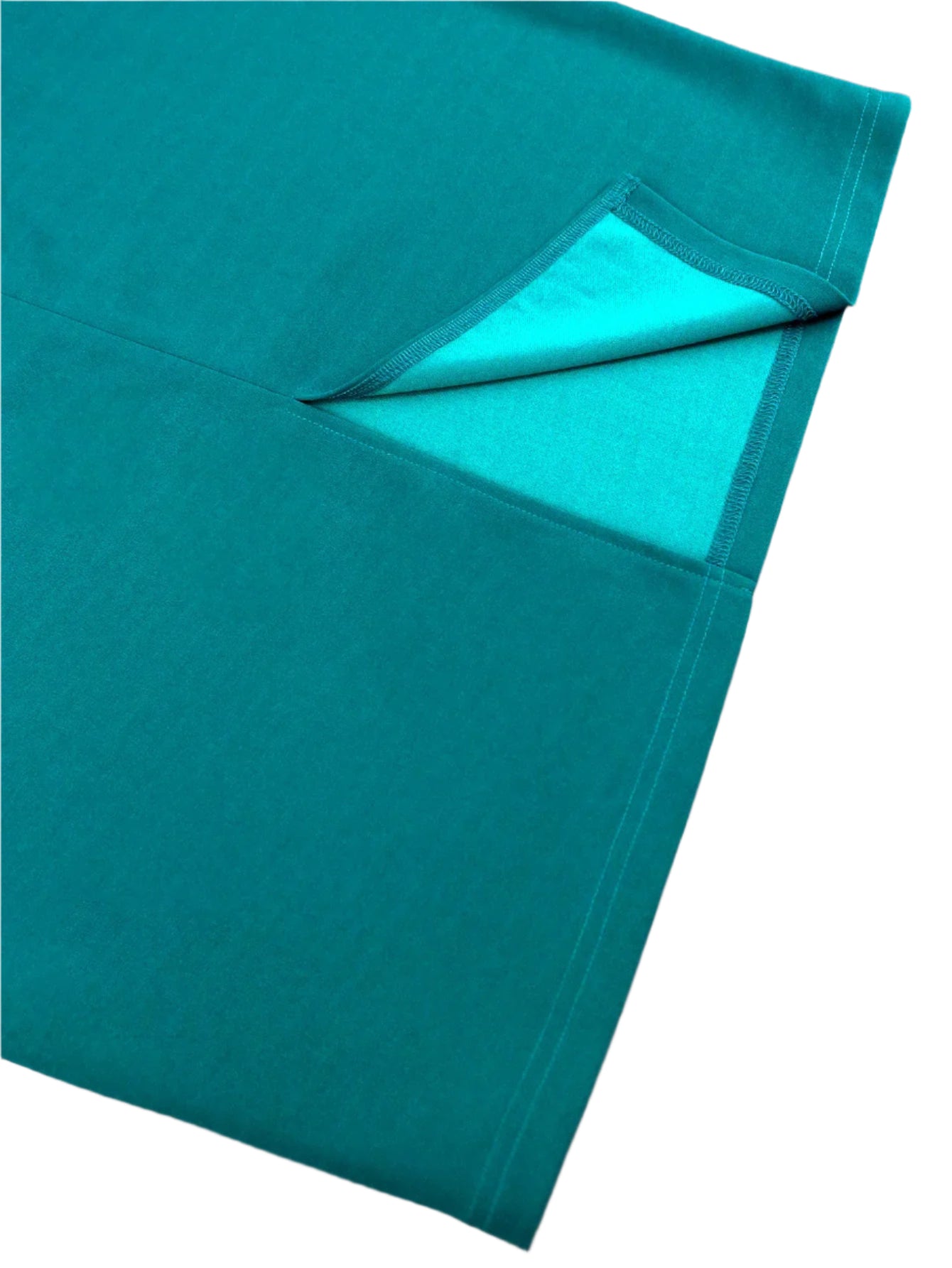 Dina's Blue Green, H-Line, Stylish, Trendy, Office Style, Plus Sizes, Midi, Knee Dress