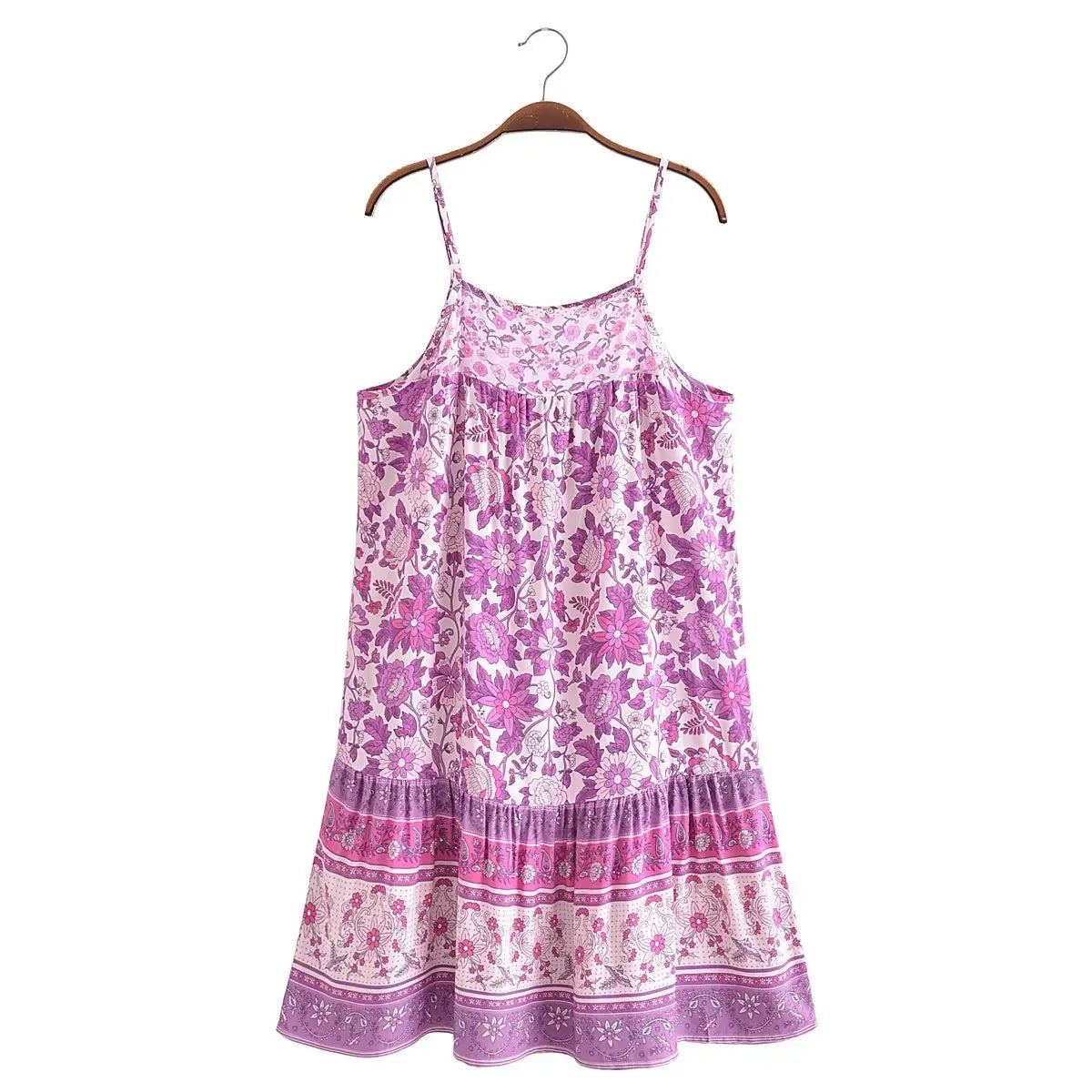 Hanya's strap mini boho dress