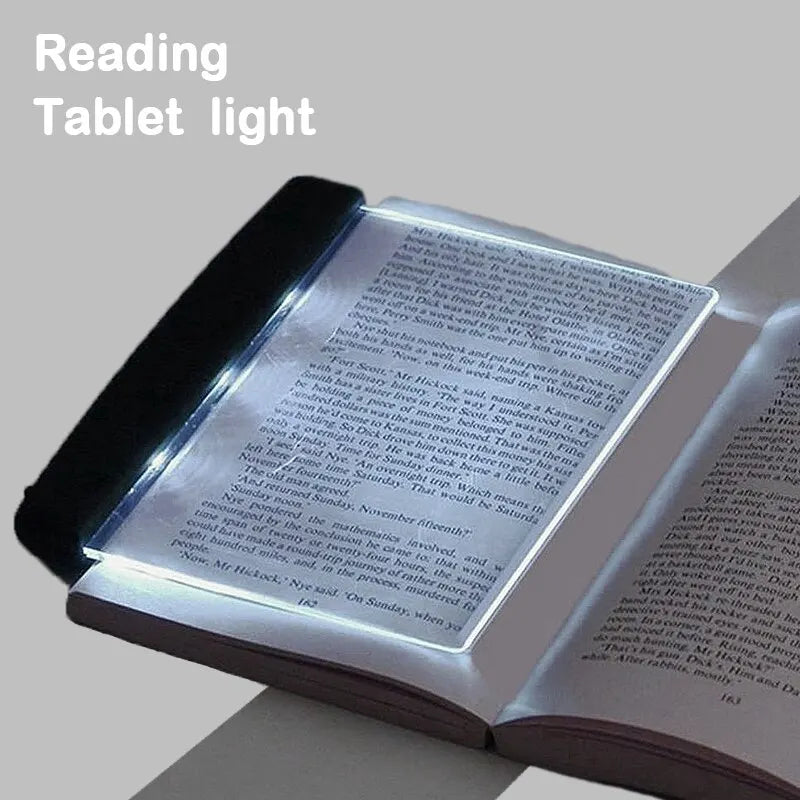 LED Night Reading Light -Reading eye protection with rechargeable AAA battery