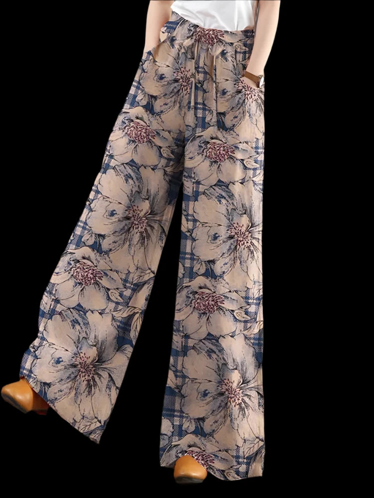 Zara's Palazzo printed long Pants