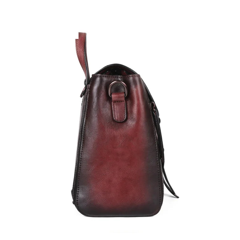 Charlie's Retro, Vintage, Genuine Leather, Trendy, Stylish, Handmade, backpack Bag