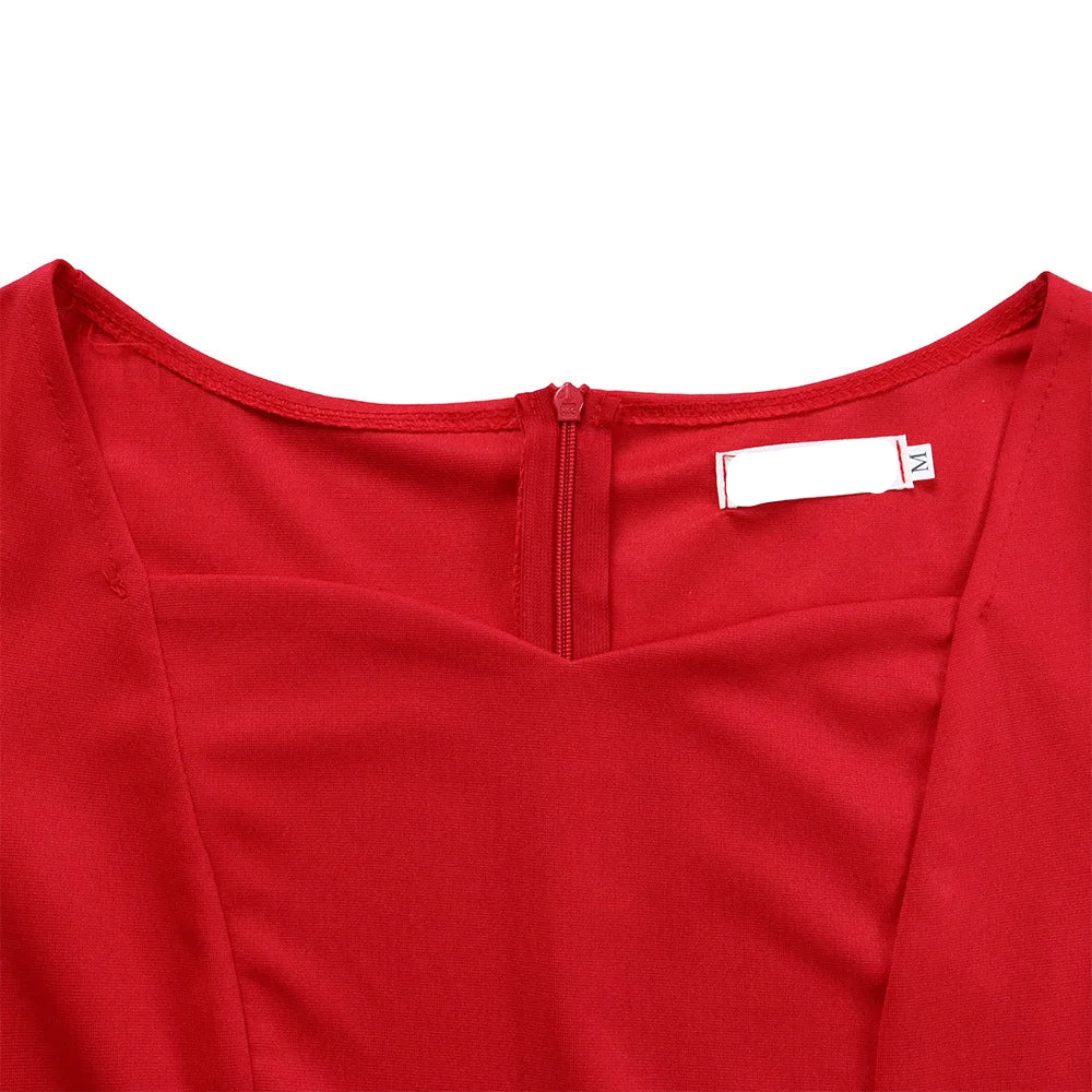 Lillian's Slim Fit, Plus size, Trendy, Fashionable, Office Style, Cap Sleeves, Pencil Dress