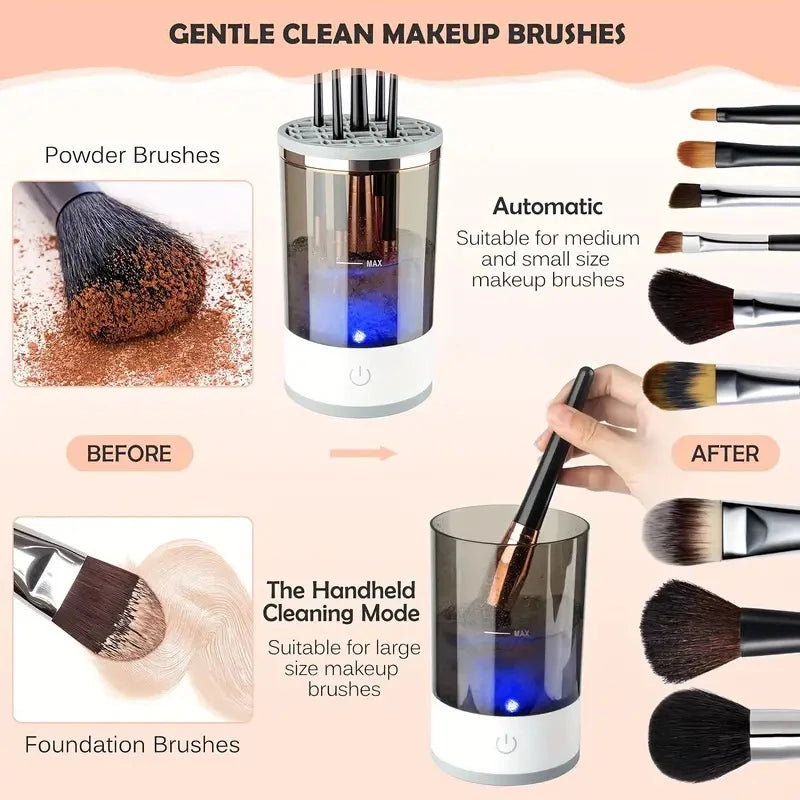 Maria's Makeup Brush Cleaner Device