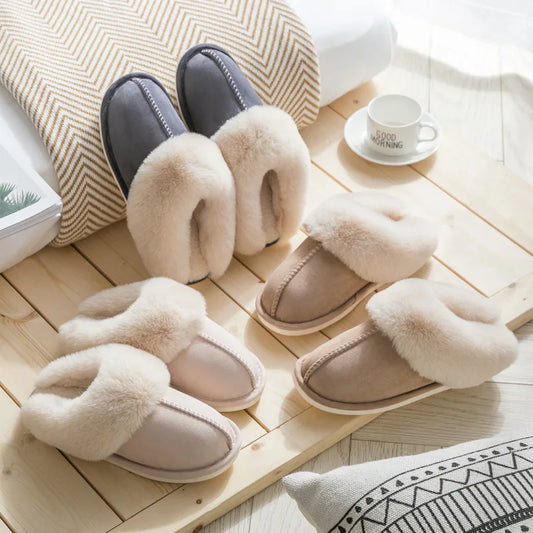 Ariana's Furry Slippers