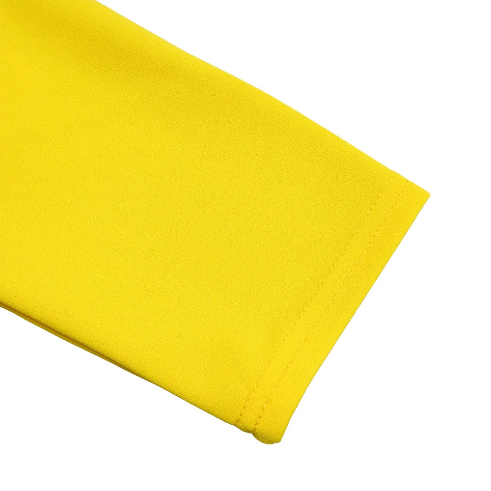 Stacey's Trendy, Stylish, Vintage, Pleated, On Knee, 3/r Sleeves, Solid Color, Office Dress