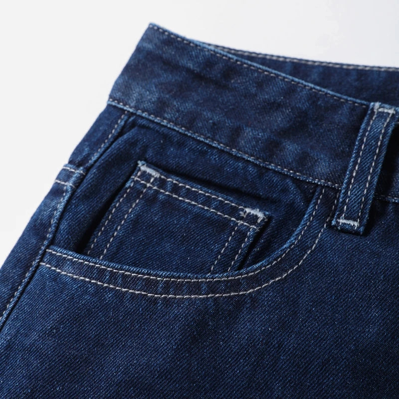 Julie's Casula, Elegant, Stylish, Trendy, Wide Leg, Long Jacket, Denim Outfit sets