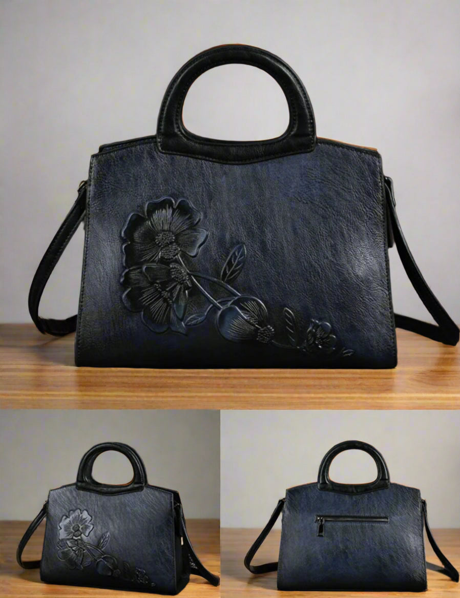 Didi's Retro, Vintage, Genuine Leather, Trendy, Stylish, Handmade, Shoulder Bag