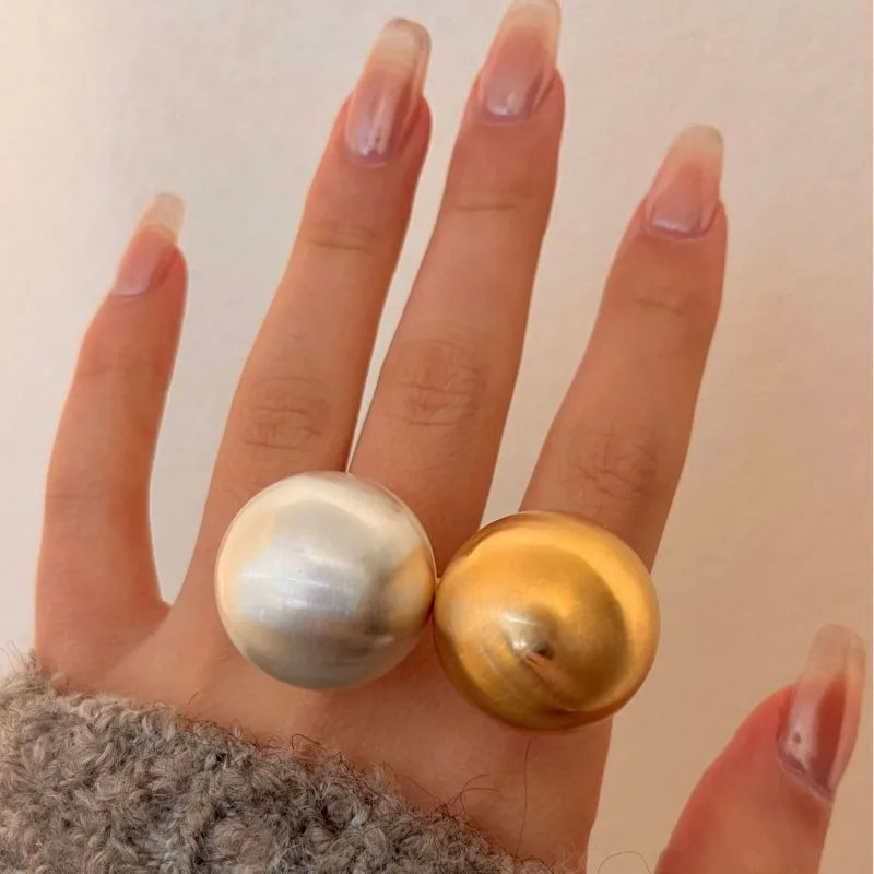 Bianca's Stylish Sphere Designed Alloy Ring