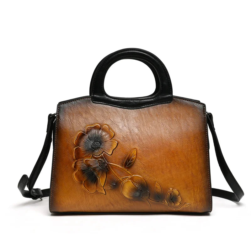 Didi's Retro, Vintage, Genuine Leather, Trendy, Stylish, Handmade, Shoulder Bag