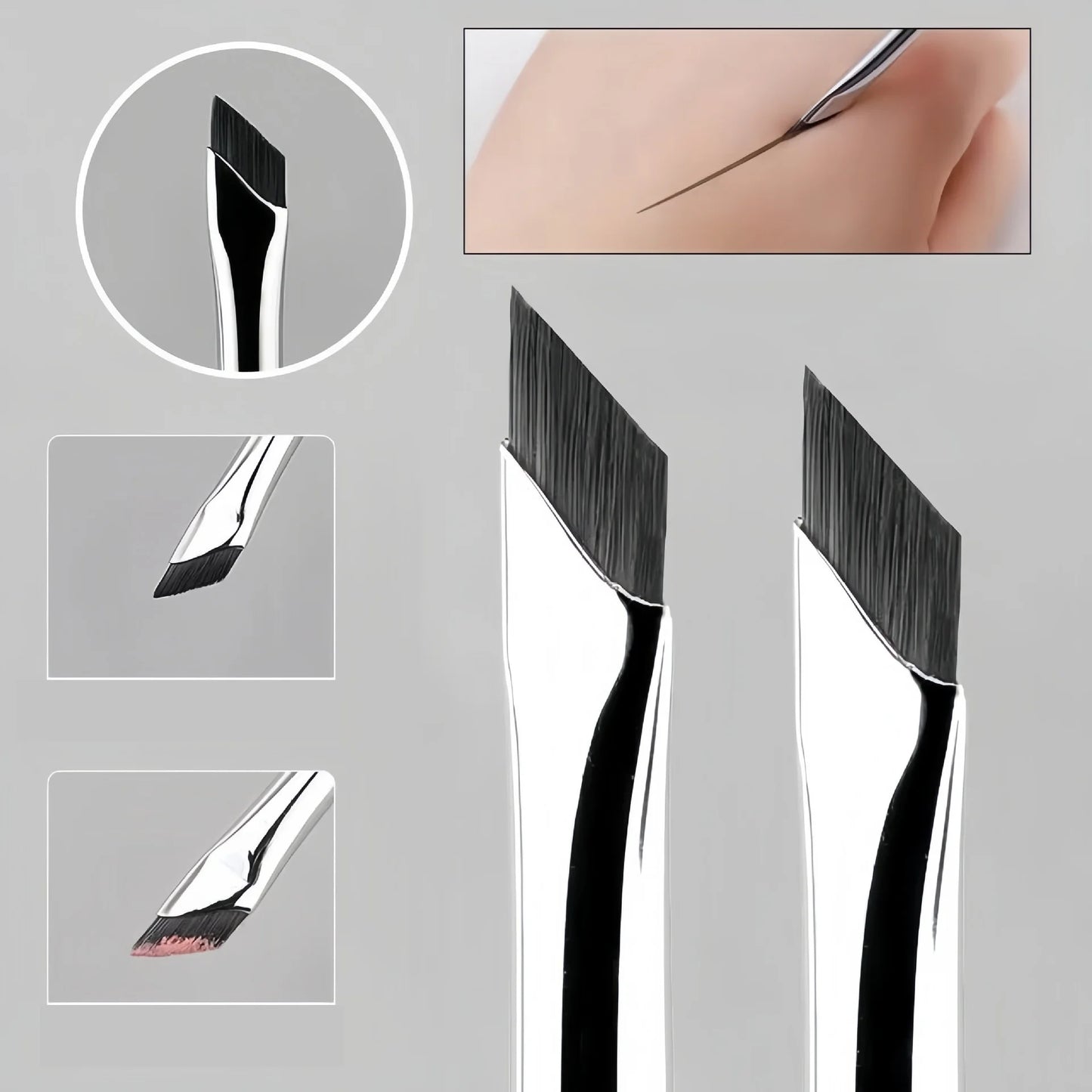 Gift, Thin Angled Eyebrow Brush