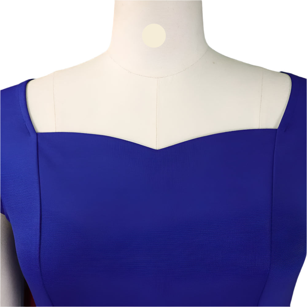 Lillian's Slim Fit, Plus size, Trendy, Fashionable, Office Style, Cap Sleeves, Pencil Dress