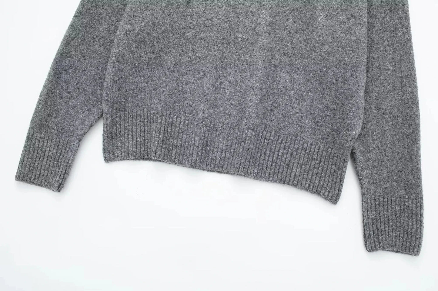 Jane's Casual, Knitted, Pullover, Round Neck, Loose, Over Size, Trendy, Stylish Sweater