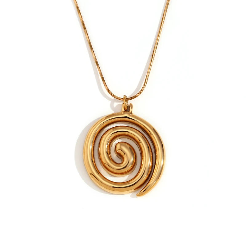 Rima's Spiral Necklace