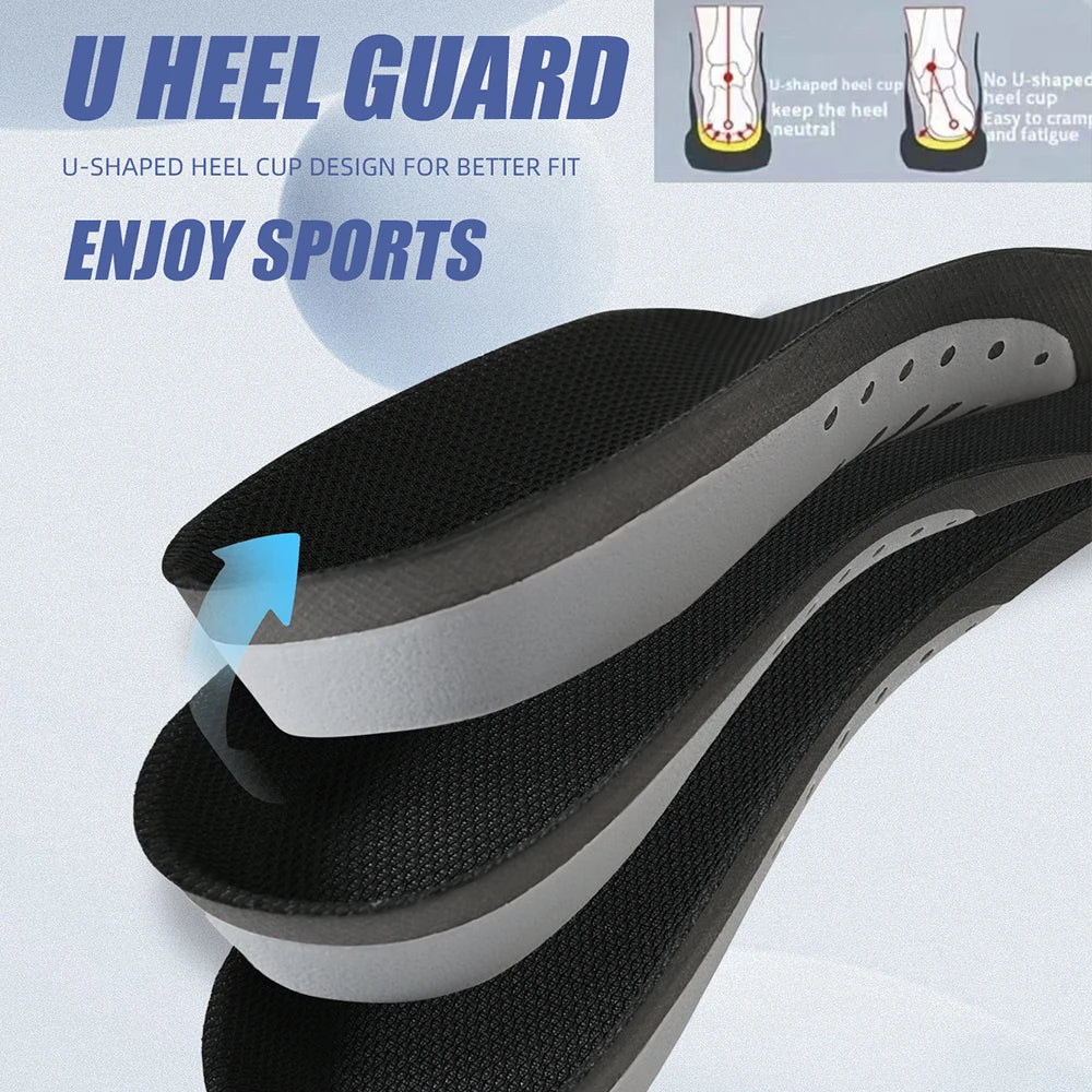 Athletic, Anti-Shock, Insoles Shoe Pads - Unisex