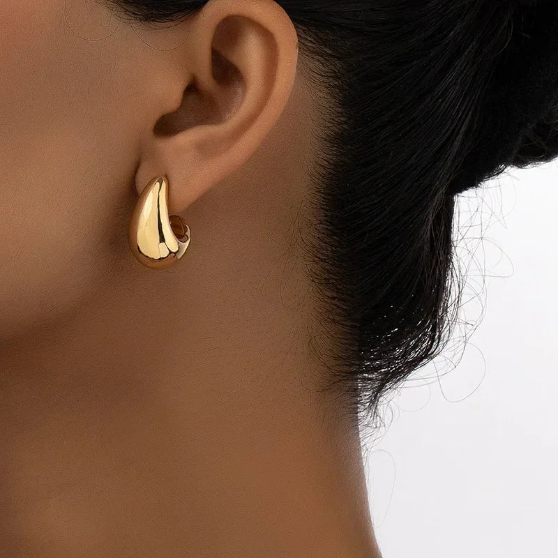 Yousra's Gold Plated Earrings