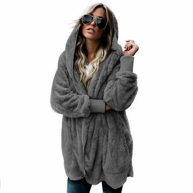 Daniela's Plush Winter Casual Coat