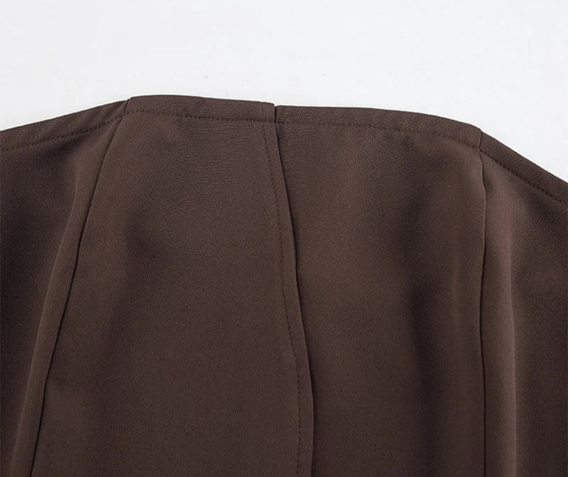 Brown fabric texture on a white background