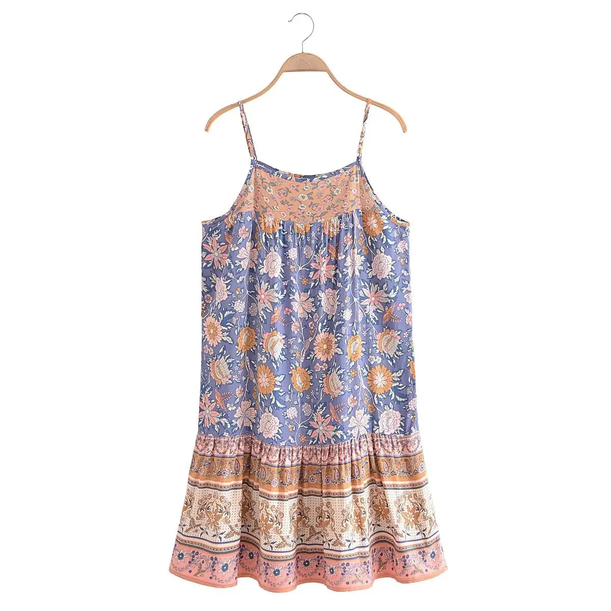 Hanya's strap mini boho dress