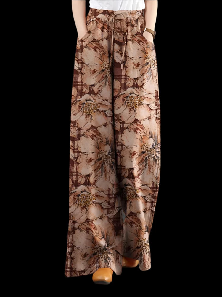 Zara's Palazzo printed long Pants