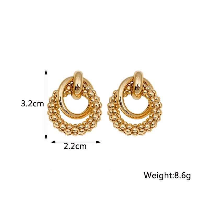 Tina's Golden , multi design, stud, Earrings Set